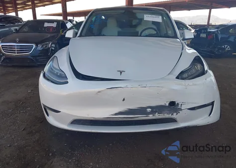2021 Tesla Model Y Long Range Dual Motor All-Wheel Drive from USA, damaged, VIN 5YJYGDEE2MF161838